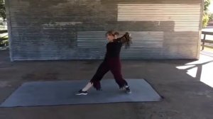 Hip Hop/Contemporary dance to The Monster by Eminem