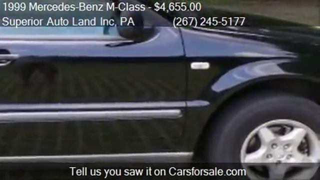 1999 Mercedes-Benz M-Class ML320 AWD SUV for sale in Levitto смотреть онлайн