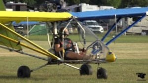 Alina Flying her Aerolite 103 at Oshkosh 2023
