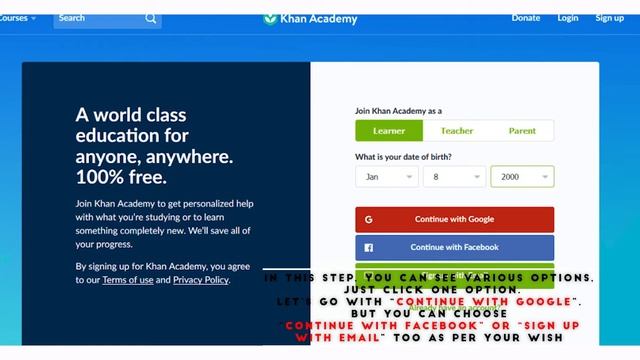 How to Sign Up and Login To Khan Academy (2019)