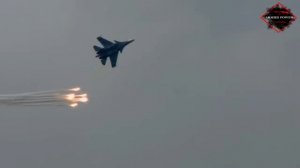 Sukhoi Su-30 In Action