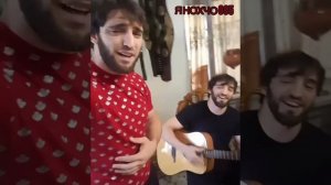 Чеченская песня чеченская музыка дуэт Хасана  и Хусейн Халиева