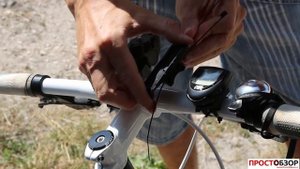 Как закрепить GPS навигатор Garmin Etrex Touch 35 на руль велосипеда