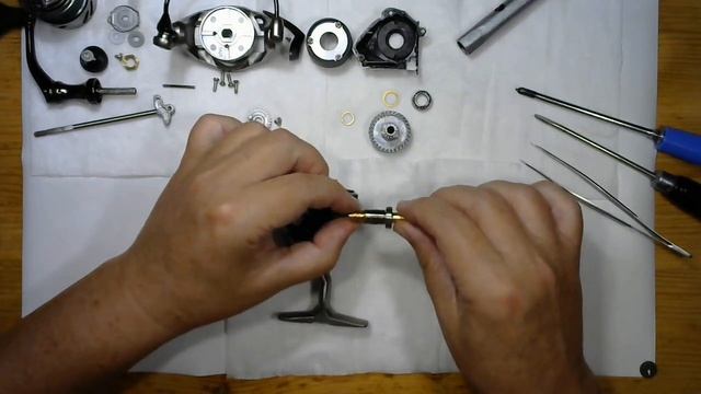 Катушка Dayo Leger 1000 - ТО+апгрейд своими руками. смотреть онлайн