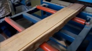 Кромкообрезной многопильный станок Авангард СДК 6 (видео)