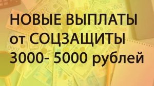 Пенсионер. Выплаты из соцзащиты пенсионерам. НОВЫЕ.