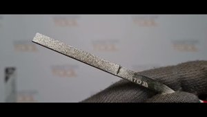 Надфиль алмазный плоский YATO 3 х 140 х 50 мм G150 YT-6140