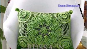 Волшебные подушки крючком + МК и схемы в описании - подборка!