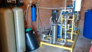 Водоочистка, обратный осмос, промывка, обслуживание, забитые трубы.