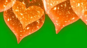 HD футаж. Хрустальные сердца-переход, хромакея