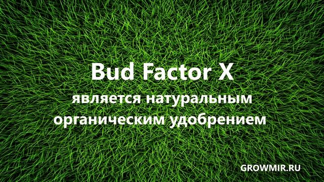 Стимулятор для растений Bud Factor X