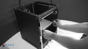 Распаковка и установка 3д принтера ZENIT 3D