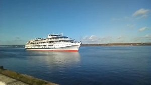 Теплоход Урал вернулся Домой