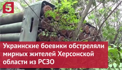 Украинские боевики атаковали село под Херсоном