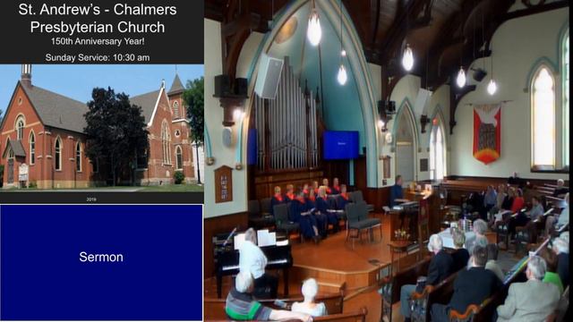 St.Andrew's - Chalmers Presbyterian Church Service Uxbridge смотреть онлайн