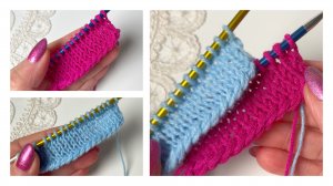 Оригинальный утолщенный наборный край👍 Очень просто👌