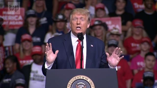 Trump defends his slow walk down West Point ramp смотреть онлайн