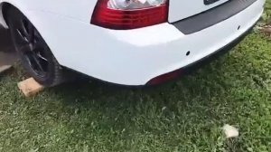 до и после переделки стандартного глушителя,паук 421 резрнатор СТТ,лаунч на 4500