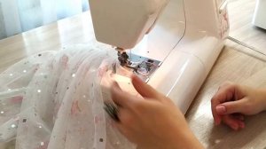 ??✂️Фатиновая юбка-пачка для девочки 5 лет своими руками.