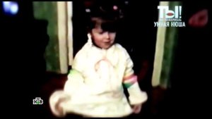 Детство Нюши под песню папы про нее