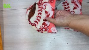 как сшить тапочки. самая точная выкройка. утилизация ненужных вещей.