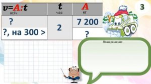 Математика, Задачи на пропорциональное деление, 4 класс, урок 66