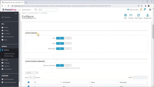 PrestaShop - Products Export Pro (Excel, CSV, XML, PDF, Email, FTP) module смотреть онлайн