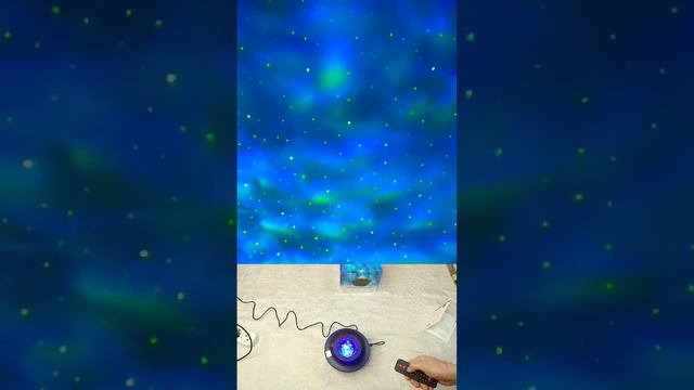 LED проектор звёздного неба с блютуз динамиком / LED starry sky projector with bluetooth speaker