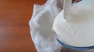 Готовим в домашних условиях вкусное  маскарпоне на сметане.