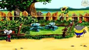 Игра. Дача Кота Леопольда. Полное прохождение.