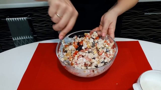 Праздничный Салат Курочка Ряба Красивый Салат на Праздничный Стол Простой Рецепт Салата на Праздник