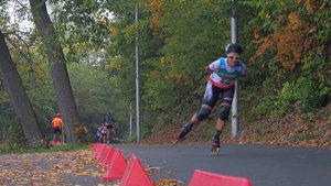 Забег роллеров 10 км на 1 Уфимском лыжероллерном марафоне