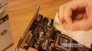 Разбираем видеокарту GTX 550 ti и меняем термопасту!