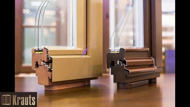 Деревоалюминиевые окна, Алюмодеревянные окна , Деревянные окна с алюминием/ Krauts смотреть онлайн