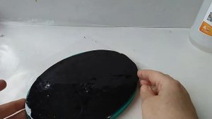 Поднос из эпоксидной смолы.