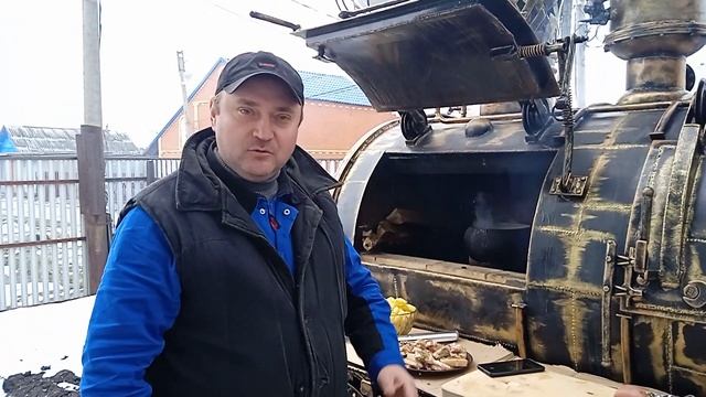 Первая часть. / деревенский суп/ /запеченый картофель на шампурах/ смотреть онлайн