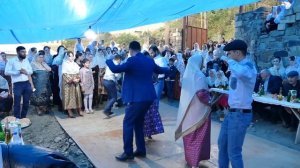 Кубачинская свадьба 2 день , поёт Набият