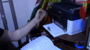 настройка kyocera 1060dn, распаковка, установка, сетевая печать, отработанный тонер