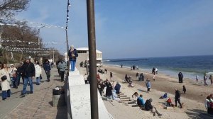 Одесса 3 марта 2024. СЕГОДНЯ ВСЯ ОДЕССА ВЫШЛА К МОРЮ! ТАКОГО ДАВНО НЕ БЫЛО!