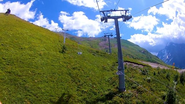 Домбай. Канатная дорога. смотреть онлайн