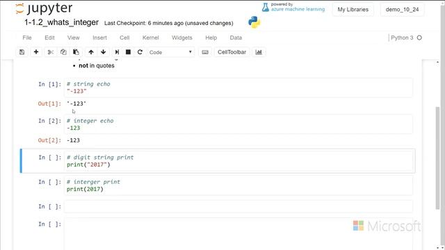 Integers - Introduction to Python: Absolute Beginner Module 1 Video 6 смотреть онлайн