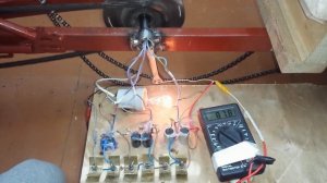 Генератор 220 вольт Из колеса гироскутера. Умножитель напряжения