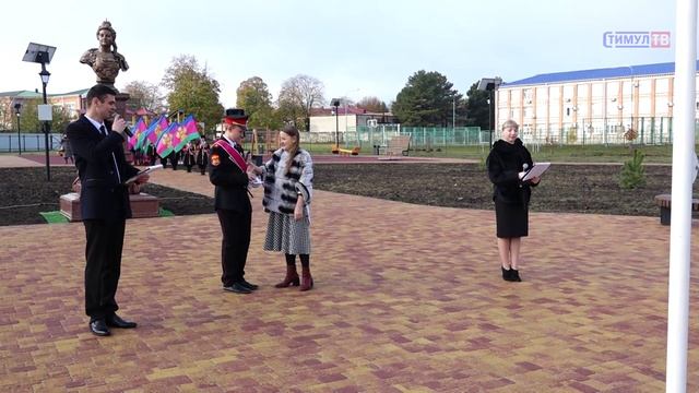 НОВЫЙ СКВЕР В СТАНИЦЕ ЛЕНИНГРАДСКОЙ