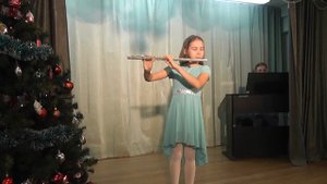 Т. Хренников "Колыбельная" исп.  Прохорова Мария(флейта) преп.  Оспенников К. В.  конц.  Габов П. Е