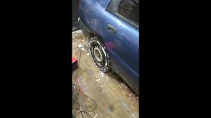 Предпродажная подготовка авто. Окрас с баллончика.(Lanos)