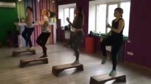 #step  #stepaerobics  Степ аэробика/Спорт/Фитнес/Спортивные девочки ?️♀️?♀️