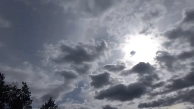 Гало и красивые облака 20 апреля 2020 на даче смотреть онлайн