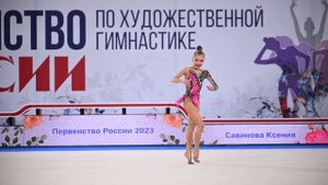 Ksenia Savinova Free hands Juniors Nationals AA 2023