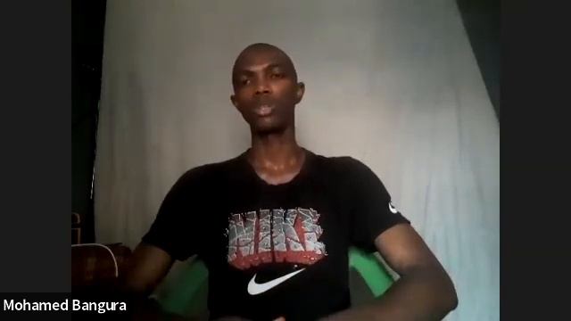 INTERNATIONAL FABTALKS 2023-24 WITH MR.MOHAMED BANGURA, a Community Development Worker, Sierra Leon