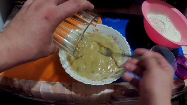 Луковые кольца в казане